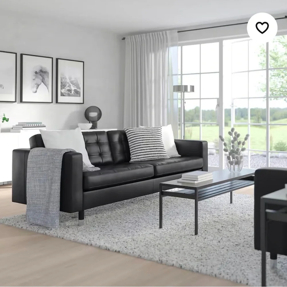 Modern Black Sofa
